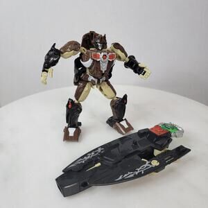 Hasbro Transformers Cybertron Primus Unleashed Optimus Prime Jungle Planet & key